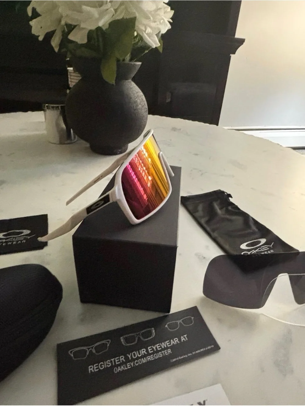Oakley Sutro Lite Matte White/ Prizm Sunglasses
